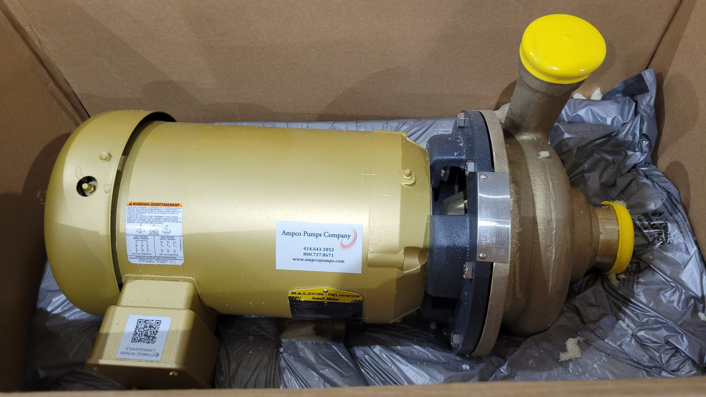 AMPCO KC2 2X1.5 WITH 3PH 5HP 3450RPM MOTOR