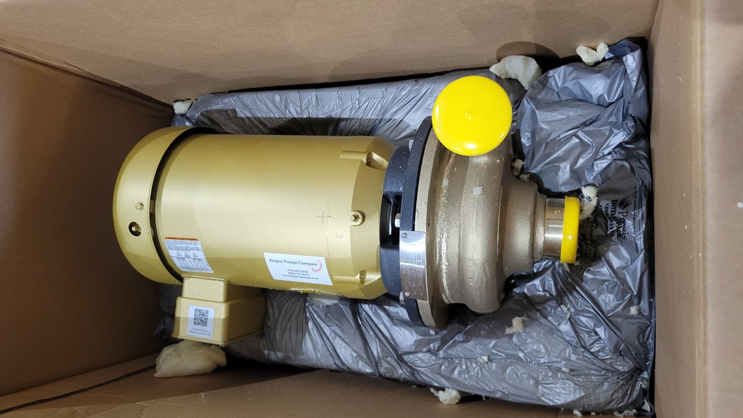 AMPCO KC2 2X1.5 WITH 3PH 5HP 3450RPM MOTOR