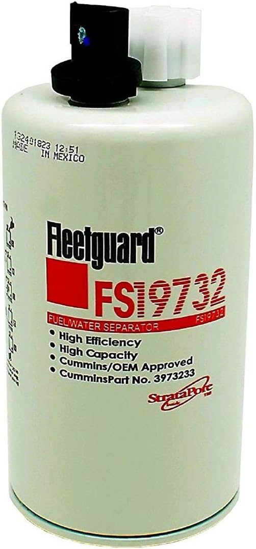 Fleetguard Separator Fuel/Water Part No: FS19732