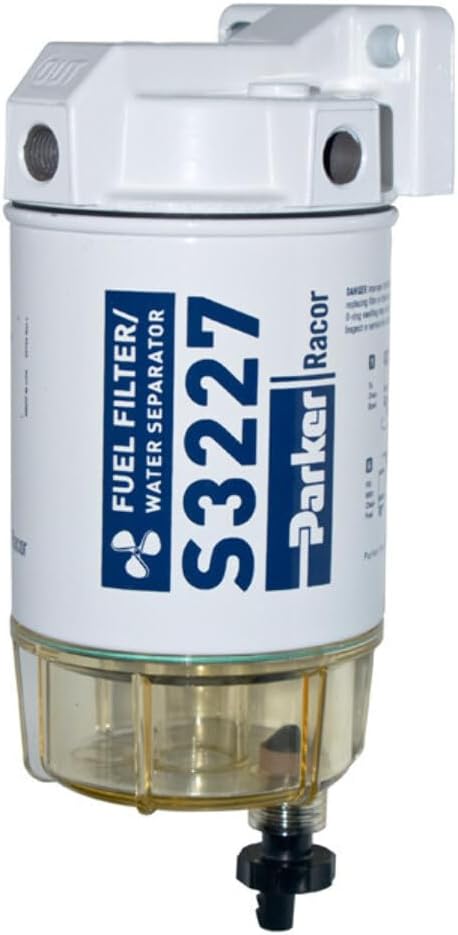 Racor Spin-On Fuel Filter/Water Separator Complete Kit 320R-RAC-01