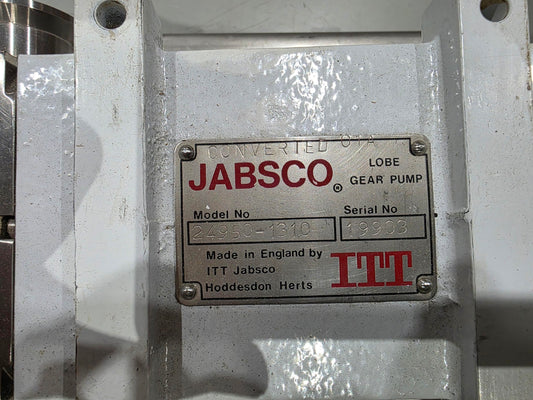 JABSCO 24950-1310 LOBE PUMP